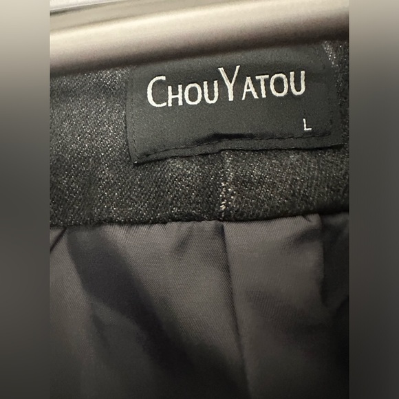 ChouYatou black denim studded jacket - Picture 5 of 7